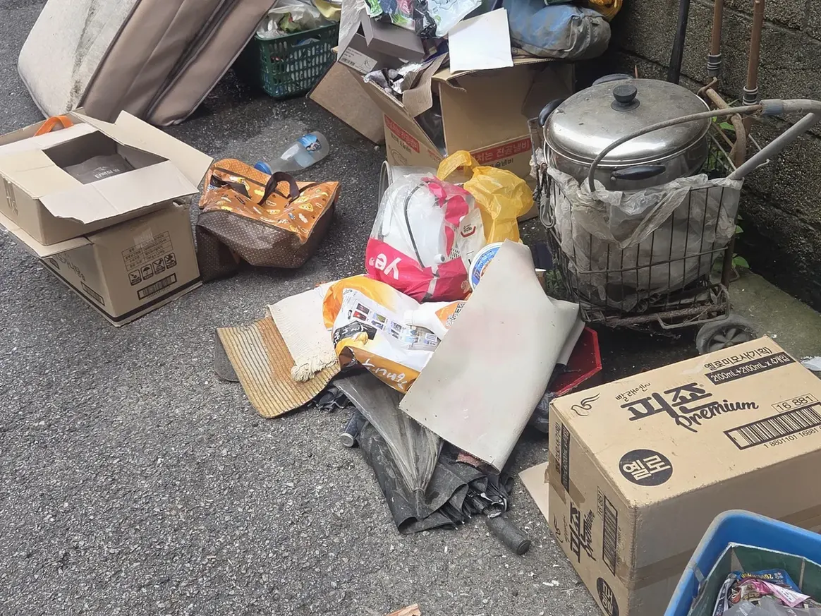 안동시 정하동 침수 현장 화장실 세면대 살균 위생청소 사례 - 행진크린